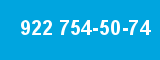 922 754-50-74 922 754-50-74
